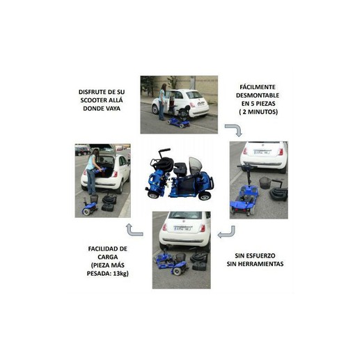 Scooter Vitalia Smart 3 Rodes - Imatge 4